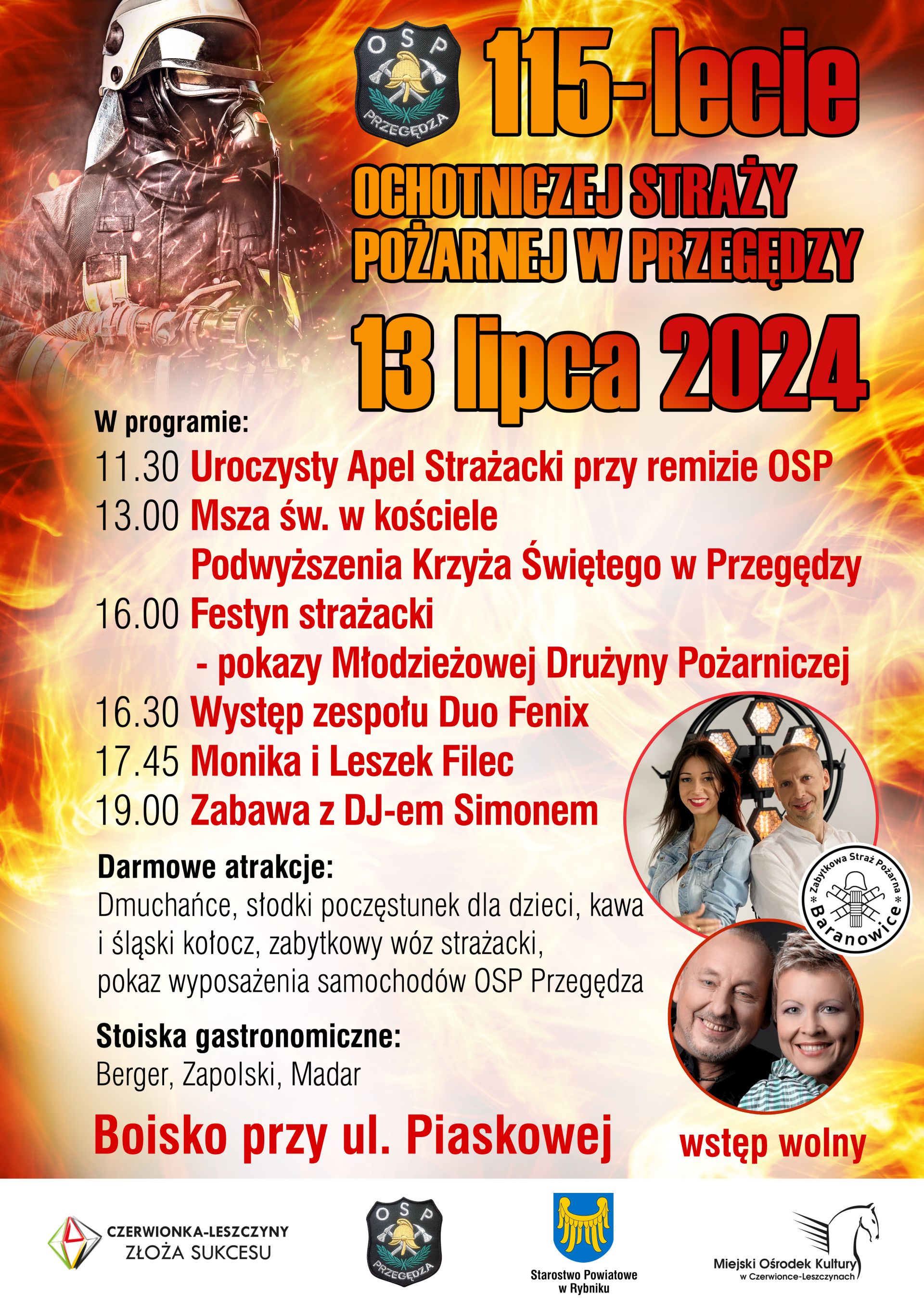 Jubileusz OSP Przegędza